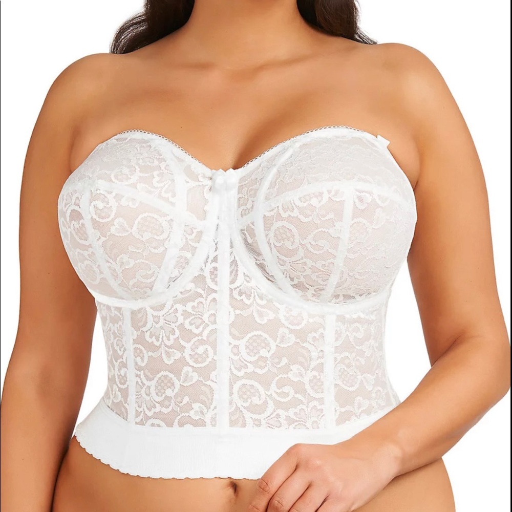 GODDESS Lace Longline Bra